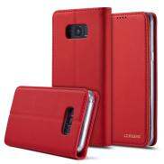 Cho Samsung Galaxy S8 Samsung Galaxy S8 + S8 Plus Da Từ Tính Lật Ví Da PU