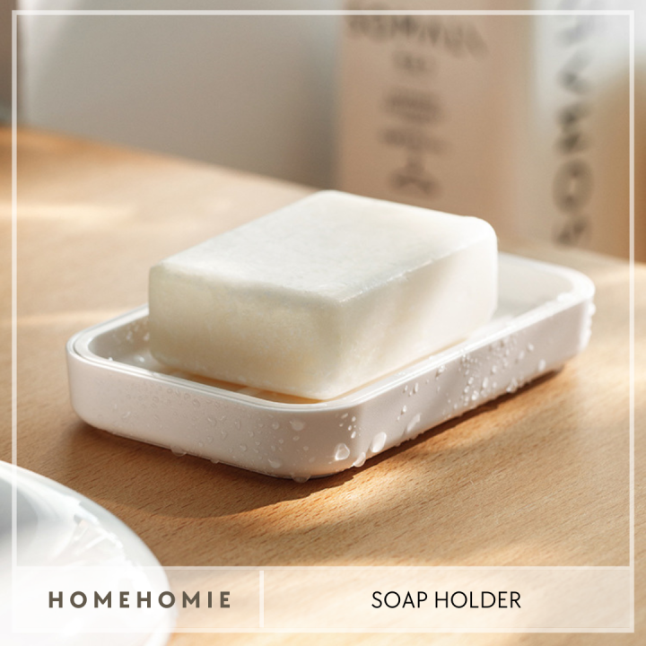 Homehomie Bathroom Bar Soap Box Soap Holder Soap Shelf Soap Container