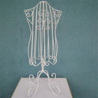 High Quality Metal Dog Clothes Display Stand Attractive Small Dog Clothes Hangers Mannequins Model Shop Supplies