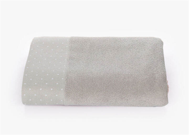 70x140cm-100-cotton-absorbent-dot-pattern-solid-color-soft-comfortable-men-women-bathroom-travel-bath-towel