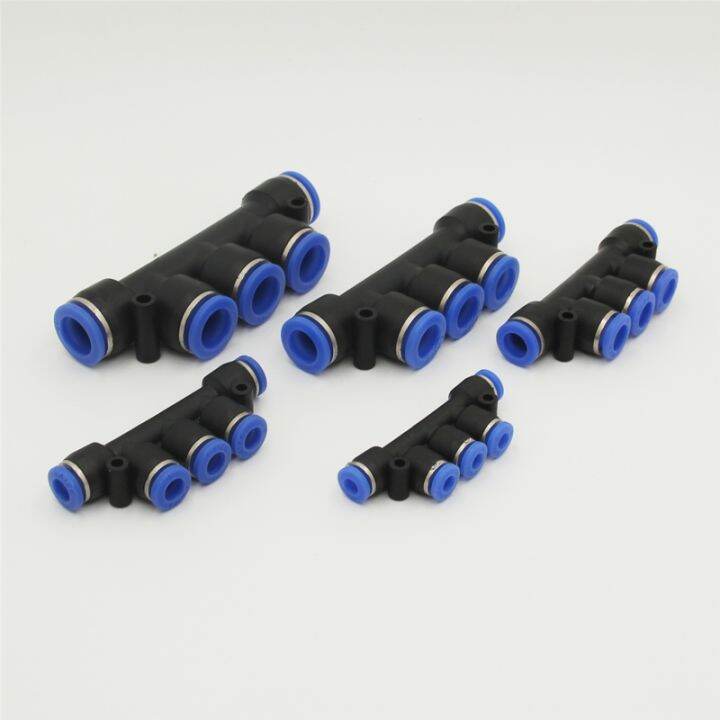 【CW】 Pneumatic Fitting Tube Connector Fittings Quick Water Pipe Push In