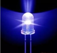wholesale 500 pcs Blue 5mm Round Super bright emitting diode LED bulb lamp Light 5000MCD