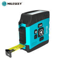 MiLESEEY 2-in-1 เทปวัดการอ่านดิจิตอล DT20 5m เทปวัดบลูทูธแบบชาร์จไฟได้ рулетка Metro Fita Metrica Digital-NHJ MALL