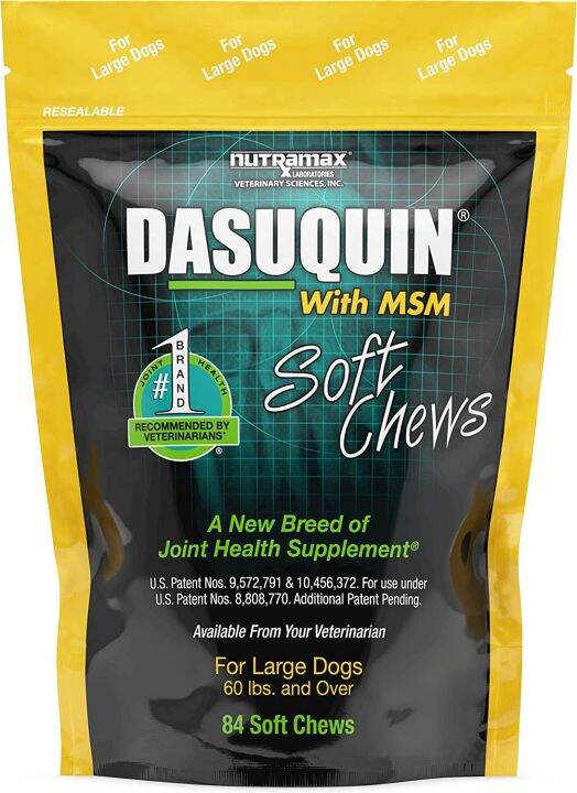 Nutramax Dasuquin with MSM Joint Health Supplement for Large Dogs 84