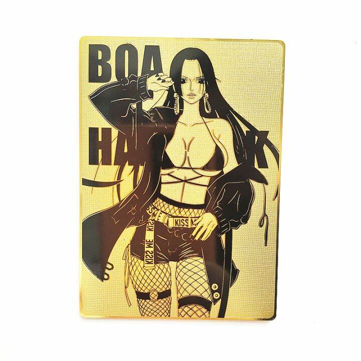 cw-kitagawa-beelzebul-hu-tao-mona-boa-hancock-metal-card-kawaii-anime-game-collection-cards