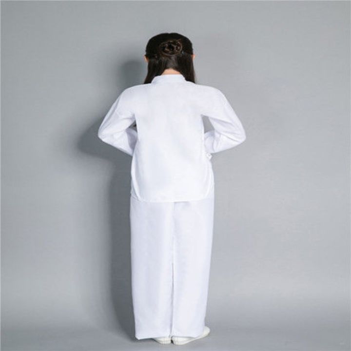 2023ชุดจีน-ชุดฮั่นฝูในชุดนอนจีนชุดใส่ได้ทั้งชายและหญิงชุดชั้นในเสื้อและกางเกง