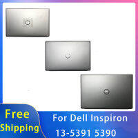 ใหม่สำหรับ Inspiron 13-5391 5390เปลี่ยนอุปกรณ์แล็ปท็อปจอแอลซีดีปกหลังที่มีโลโก้สีเงินสีฟ้าสีเทา02XFJC 、0FYVMM 、0HYNYG