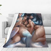 XZX180305  STMQM Hot Video Game LOL Blanket Overwatch Flannel Soft Plush Sofa Bed Throw Anime Waifu Blankets League of Legends Gif