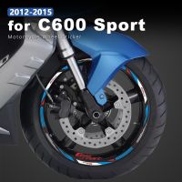 ●✎✣ Motorcycle Wheel Sticker Waterproof Rim Stripe Decoration Decal C600 Sport Accessories for BMW C 600 Sport 2012 2013 2014 2015