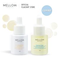 Mellow Naturals Duo Set Vit C Serum + Hydration | เซรั่มวิตซีและเฟสออยล์ ลดรอยดำ รอยแดง ป้องกันผิวจากริ้วรอย