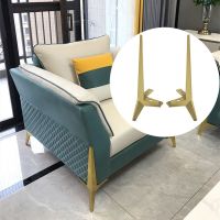 1PCS 15cm Gold Furniture Legs Heavy Duty Support Feet Bracket For Bed Sofa Table Chair Cabinet Corner Protector Hardware Parts Furniture Protectors Re