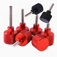 1Pcs Colourful Thumb Screw M3-M10 Aluminum Alloy Stainless Steel Flat Head Knurled Hand Grip Knob Step Bolts