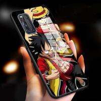 เคสสำหรับ VIVO V19 BL Luffy เคสกระจกนิรภัยมันวาวเคสโทรศัพท์ฝาครอบกันกระแทก