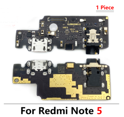 ที่เชื่อมต่อพอร์ตเครื่องบรรจุไฟชาร์จ USB บอร์ดสายเคเบิลงอได้สำหรับ Xiaomi Redmi Note 5 Pro