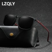 Luxury Square Vintage Polarized Sunglasses For Men Women Fashion Travel