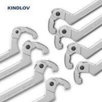 KINDLOV Universal Wrench Adjustable Hook Spanner 19-170mm C Type Open-end Wrench Set Nuts Bolt Repair Motorcycle Bike Hand Tools