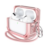 Wireless Earphone Charging Box For airpods pro Cover Bluetooth Headset Protective Shockproof Cover Box With Buckle for Women