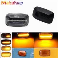 2Pcs Dynamic LED Side Marker fender Lights Flowing Turn Signal Light for Toyota Land cruiser Landcruiser 70 80 100 Series