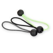 CW 10 Pcs Elastic Mountaineering Travel Cord Buckle With Bead Tying Rope