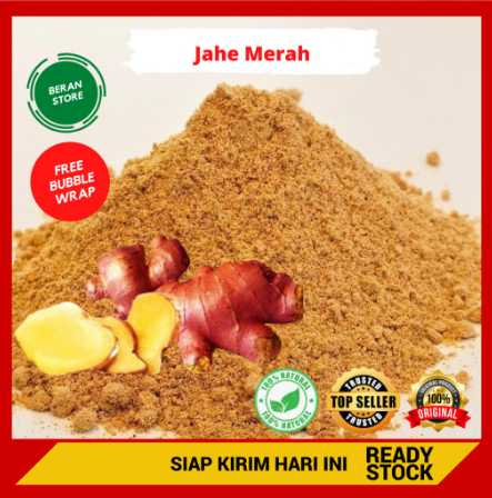 100g Jahe Merah Bubuk Red Ginger Powder Jahe Merah Instan JAHE MERAH