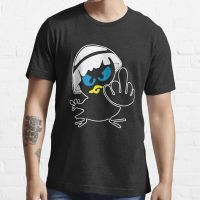 MenS T Shirt Black Calimero Anime Tee Shirt Male Oversized Cotton Short Sleeve Funko Pop Mens Clothing Tops Tees T-Shirts 3Xl S-4XL-5XL-6XL