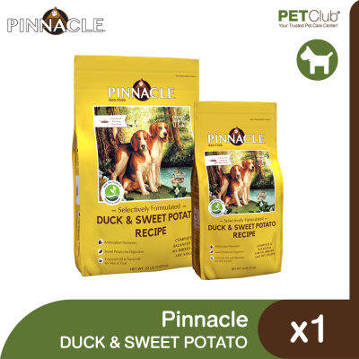 [PETClub] Pinnacle Duck &amp; Sweet Potato - อาหารเม็ดสุนัขสูตรเป็ดและมันหวาน 2 ขนาด [1.8kg,9.9kg]