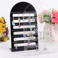 【LZ】☎  Jóias Display Rack para Brincos Ear Studs Show Metal Stand Organizador Suporte Elegante 2 Cores 126 Buracos