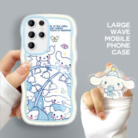 เคสโทรศัพท์ปลอกสำหรับ Samsung Galaxy S22 5G S22บวก5G S22 + 5G S22พิเศษ5G เคสนิ่มแฟชั่นหยักเคสโทรศัพท์ My Melody Kuromi Cinnamoroll การ์ตูนเคสโทรศัพท์มือถือกันกระแทก