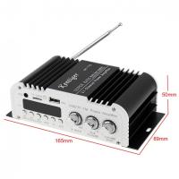 HY-118 Car Home Mini Mini Power Amplifier 2.1 Channel Built-in Bluetooth-Compatible Card Subwoofer Power Amplifier