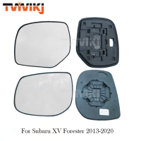 YVIKJ ด้านข้างกระจกมองหลังเลนส์แก้วสำหรับ Subaru XV Forester 2013-2018 2019 2020มรดกชนบทห่างไกล Impreza กระจกมองข้างปีก