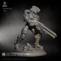 55MM Resin Model Kits Space warrior self-assembled TD-2218