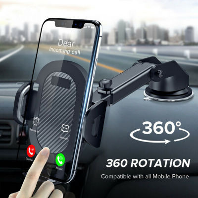 Universal 360° Car Phone Holder Cell Phone Stand With Sucker Smartphone Holder GPS Mount Suit For 4.7-6.8inch Car Mobile Support Car Mounts