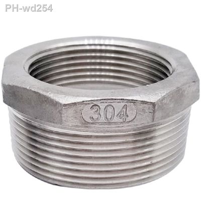1/8 quot; 1/4 quot; 3/8 quot; 1/2 quot; 3/4 quot; 1 quot; -2 quot; BSPT Male Female Reudcer Bushing 304 316 Stainless Steel Pipe Fitting Connector Adater Water