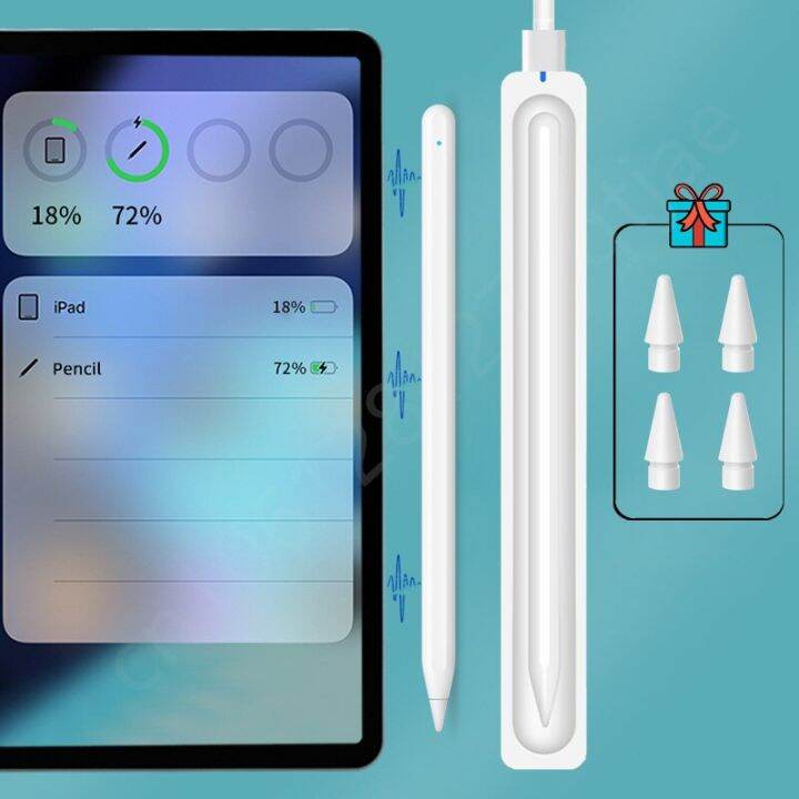 2nd Gen Stylus for iPad with Palm Rejection Tilt Sensing Touch Pen for