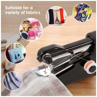 Sewing Machine Handheld Sewer Knitting Device Multifunctional Fabrics Bag Closer Mini Electric Stitcher Purple Knitting  Crochet