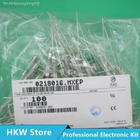 ₪ 10pcs/lot 5x20mm Slow Blow Tube Fuses 250V 16A T16A 16 AMP With Pin Fuse Glass Fusible 0218016.MXEP 5X20MM