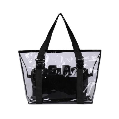 Womens Bag Jelly Handbag Shoulder Bag Transparent Beach Bag Luxury Handbags Women Bags CR1