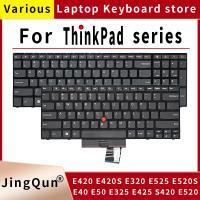 แป้นพิมพ์แล็ปท็อปสหรัฐอเมริกาสำหรับ Lenovo Thinkpad E40 E50 E420 E420S E320 E325 E425 S420 E520 E525สมุดบันทึก E520S แป้นพิมพ์ภาษาอังกฤษ