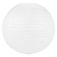 6 x Chinese Japanese Paper Lantern Lampshade for Party Wedding, 50cm(20 inch ) Creamy-White