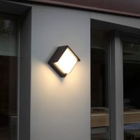 Modern Led Outdoor Wall Lamp Ip65 Waterproof Porch Balcony Garden Exterior Sconce Lights Villa Terrace Home Lighting Fixtures