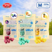 [MANOON] FORCANS Dental Stick Dog Snack Fruit Flavour ฟอร์แคน เดลทัลสติ๊ก ขนมขัดฟันสุนัข กลิ่นผลไม้ ขนาด 220 กรัม