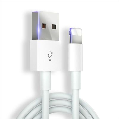 Fast Charging Wire Cord Data Line 8PIN Lighting Cable 2A 5V White USB Sync Charger Cable Cable