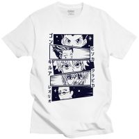 Hunter X Hunter T Shirt Men Cotton T-shirt Short Sleeve Best Characters Kurapika Gon Killua Leorio Hisoka Manga Lovers Tee Tops XS-6XL