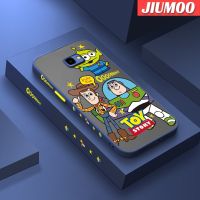 JIUMOO เคสสำหรับ Samsung Galaxy J4 2018 J4บวก2018 J4เคสสำคัญแผ่นหลังเป็นฝ้าใหม่เคสกรอบซิลิโคนเคสเคสมือถือโปร่งใสกันกระแทกรวมฝาครอบป้องกันเลนส์กล้องถ่ายรูปทั้งหมด