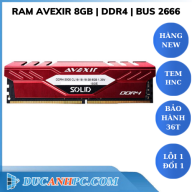 Ram máy tính - Ram PC DDR4 8GB Bus 2666 - AVEXIR 1SOE - HÀNG NEW - TẢN THÉP thumbnail