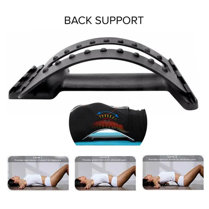 Magic Back Support Multilevel Back Stretching Device Lazada PH