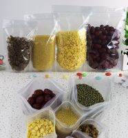 Stand up high Transparency ZipLock Bags - All Clear Reusable plastic pouches zipper grip seal food packing  food storage bag Food Storage Dispensers