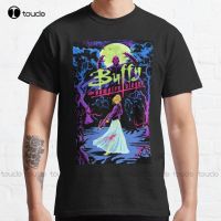 Buffy The Vampire Slayer Art Classic T-Shirt Mens Tshirts Short Sleeve Funny Art Streetwear Cartoon Tee Custom Gift Xs-5Xl New