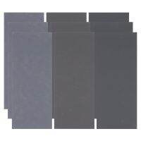 9 Pcs 3000 5000 7000 High Grit Wet And Dry Sandpaper Assortment Drywall Sanding Paper 9 X 3.6 Inch For Car Paint Auto Body Automotive Polishing