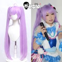 ผมยาวผมหางม้าสังเคราะห์ Manaka Laala วิกผมคอสเพลย์อะนิเมะ Pripara HSIU 80ซม. สีม่วง